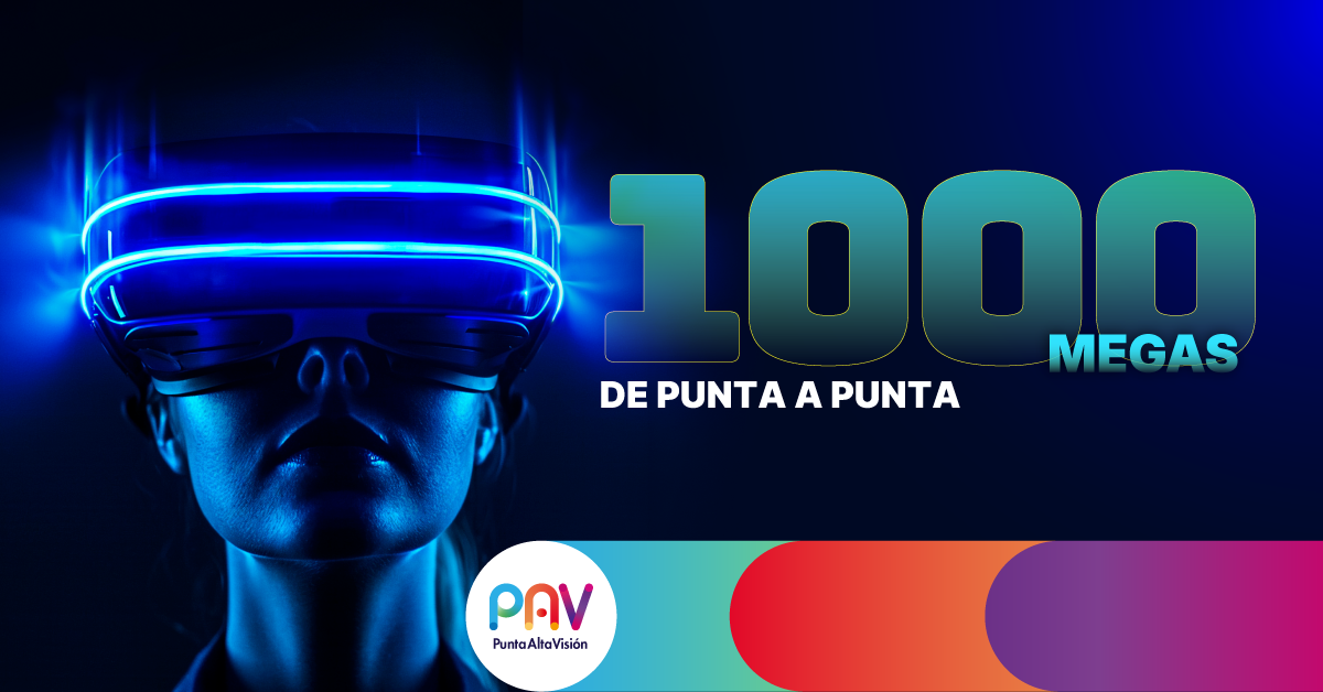 Campana 1000 megas de Punta Alta Vision